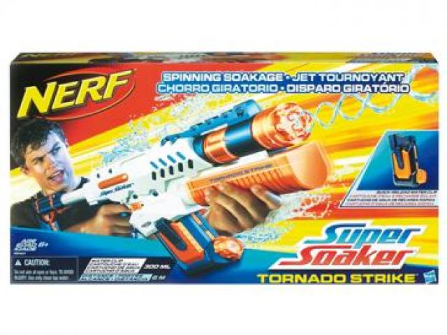 NERF - super soaker - pistole s rotační hlavní - Kliknutím na obrázek zavřete