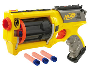 Nerf - pistol se zásobníkem - Kliknutím na obrázek zavřete