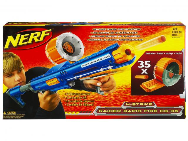 Nerf Strike Raider super kulomet - Kliknutím na obrázek zavřete