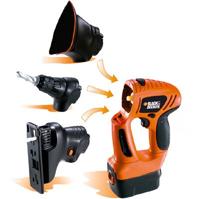 Nářadí Black & Decker set 4 v 1 (Quattro, baterie) SKLADEM - Kliknutím na obrázek zavřete